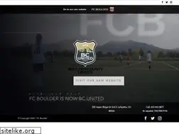 Sites similar to fcboulder.com