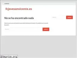 Sites similar to fcjovesanvicente.es