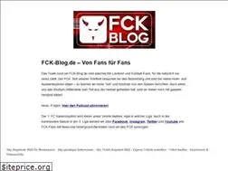 Sites similar to fck-blog.de