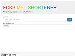 Sites similar to fcks.me