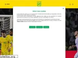 Sites similar to fcnantes.com