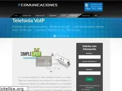 Sites similar to fcomunicaciones.com
