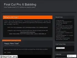 Sites similar to fcpxpert.net