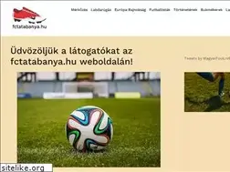 Sites similar to fctatabanya.hu