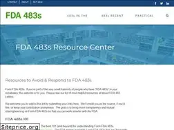 Sites similar to fda483s.com