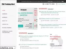 Sites similar to fdatrainingalert.com
