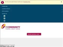 Sites similar to fdcommunityfcu.com