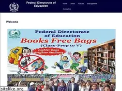Sites similar to fde.gov.pk