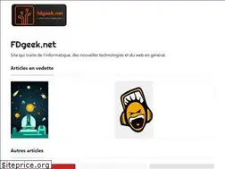 Sites similar to fdgeek.net