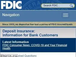 Sites similar to fdic.gov