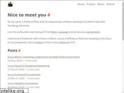 Sites similar to fdietz.github.io