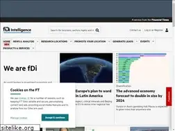 Sites similar to fdiintelligence.com