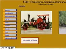 Sites similar to fdm-hanau.de