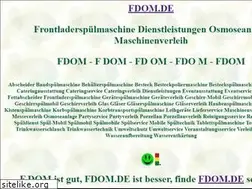 Sites similar to fdom.de