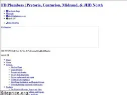 Sites similar to fdplumbers.co.za