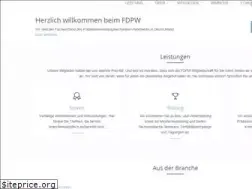 Sites similar to fdpw.de
