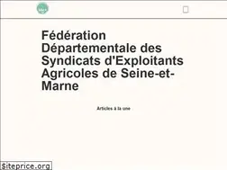 Sites similar to fdsea77.fr