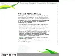 Sites similar to fdsfoundation.org