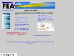 Sites similar to fea.de