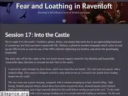 Sites similar to fearandloathinginravenloft.wordpress.com