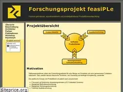 Sites similar to feasiple.de