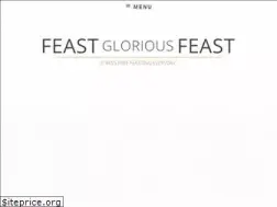 Sites similar to feastgloriousfeast.com