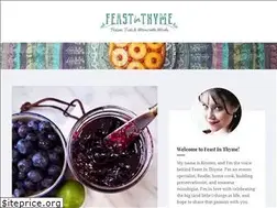 Sites similar to feastinthyme.com