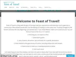 Sites similar to feastoftravel.com