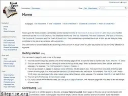 Sites similar to feastupontheword.org