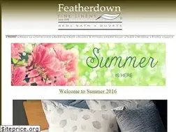 Sites similar to featherdownfinelinens.com