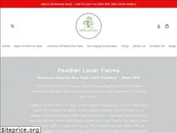 Sites similar to featherloverfarms.com