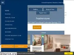 Sites similar to featherstoneapartmenthomes.com