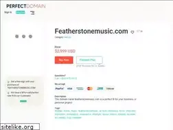 Sites similar to featherstonemusic.com