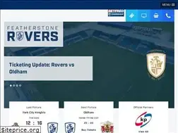 Sites similar to featherstonerovers.co.uk