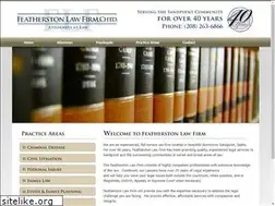 Sites similar to featherstonlaw.com