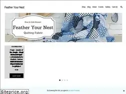 Sites similar to featheryournestquiltstore.com