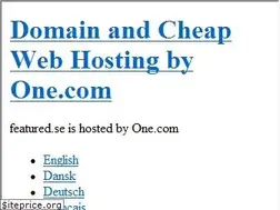Sites similar to featured.se