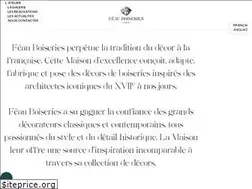 Sites similar to feauboiserie.fr