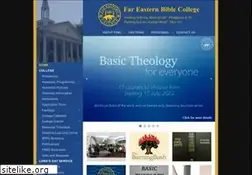 Sites similar to febc.edu.sg