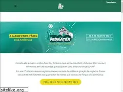 Sites similar to febratex.com.br