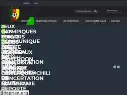 Sites similar to fecafoot-officiel.com