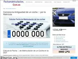 Sites similar to fechamatriculacion.com.es