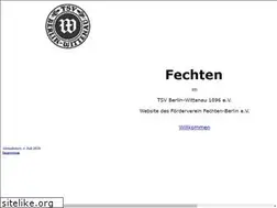 Sites similar to fechten-berlin.de