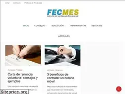 Sites similar to fecmes.es