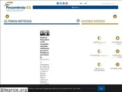 Sites similar to fecomercio-es.com.br
