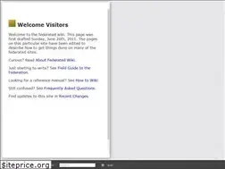 Sites similar to fed.wiki.org
