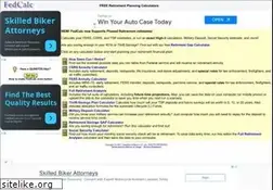 Sites similar to fedcalc.com