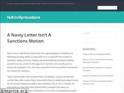 Sites similar to fedcivilprocedure.com