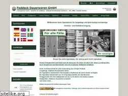 Sites similar to feddeck-dauerwaren.de