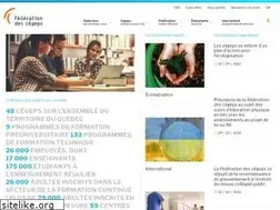 Sites similar to fedecegeps.qc.ca